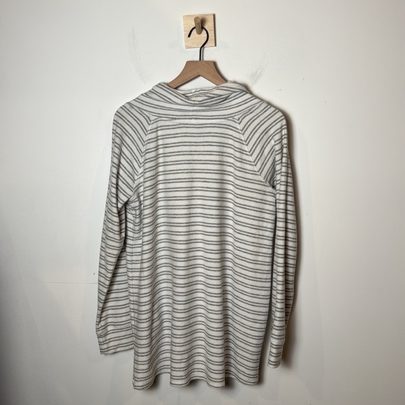 Tommy Hilfiger Pullover Drawstring Cowl Neck Turtleneck Tunic with Pockets - Picture 8 of 12